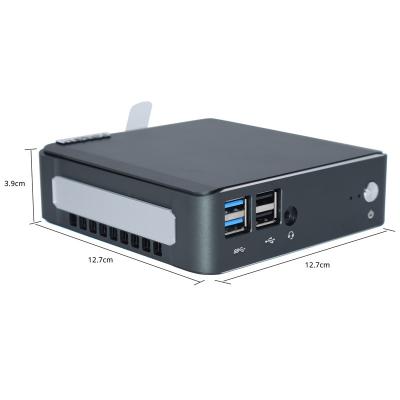 China Aluminum I3 10110U  I5 10210U 10th 4K Industrial Mini PC Computer 256GB for sale