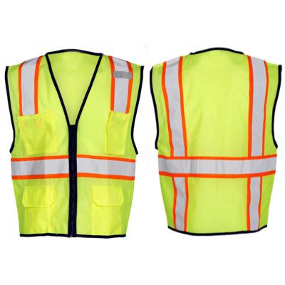 China Breathable Outdoor Reflective Reflective Workwear Safety Clothing Uniforms Construction Safety Clothing Work Vests for sale