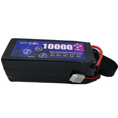 China Rechargeable toys 5S 10000 mAh 25C lipo battery 18.5V for agriculture drone for sale