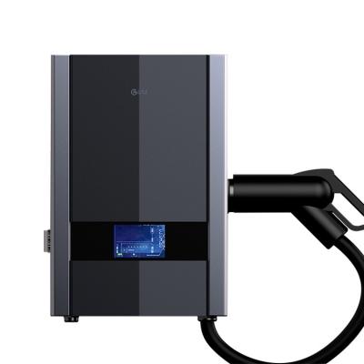 China 220Vac Input Voltage Portable CCS EV 200-750V Mobile 7Kw Dc Charger Station with Wall Hanging and Connectors CHAdeMO CCS for sale