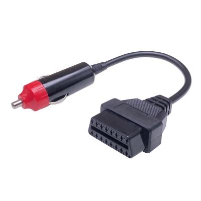 China 1971-1983 Year Series 1600 AOTAI OBD2 Vehicle ECU Emergency Power Supply Cable 12V With Cigarette Lighter Car-OBD for sale