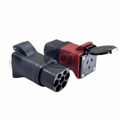 China 230V AS/NZS 33112 EV Charger Adapter for Tesla Car Fitment Type 2 to AU Socket Purpose Replace/Repair for sale