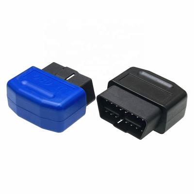 China 16PIN OBD OBDII J1962 male Connector with OBD2 enclosure for sale