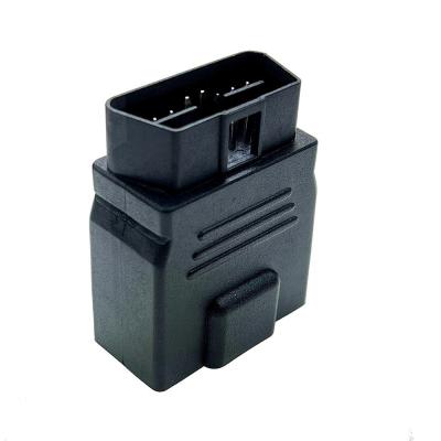 China J1962 OBD2 OBDII Adapter for ALL CAR Models 24V male to female obd2 adapter 40g for sale