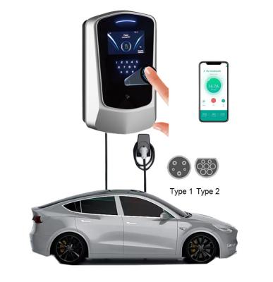 China 22kw Type 2 EV Charger for Byd Interface Standard Type 1 3 Phase 380V Input 32A 22 KW evse Electric car charging station for sale