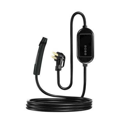 China best price 32A 7kw electric car ev charger portable EV charging for Tesla Electric Vehicles car for sale