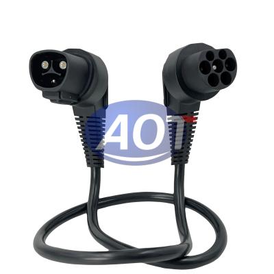 China AOTAI T-esla to GBT Male Connector Cable Electric Vehicle Charging Cable for sale