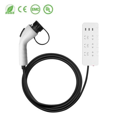 China E-mingze 3.5kw Outdoor Camping EV Charger Perfect with Overcurrent Protection and 16A AC Current for sale