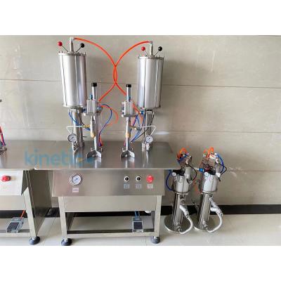 China LPG Gas Cylinder Filling Machine/ Semi Automatic Filling Machine / WD40 Aerosol Filling Machine for and Accurate Filling for sale