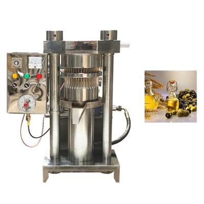 China 6YZ-320 Hydraulic Oil Press 60-90kg/h Cacao Butter Oil Press Machinery for Sesame Oil Grade Clean and Edible Food Grade for sale