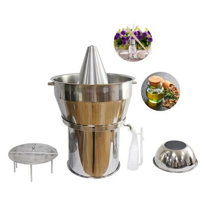 China Home 10L Lavender Stainless Steel Automatic Steam Distiller with Automatic Grade and Vacuum Distillation Unit for sale