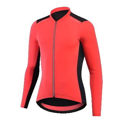 China NUCKILY Breathable Wicking Long Sleeve Cycling Jersey Men's Thin Breathable Cycling Running Shirts For Clothing Cycling for sale