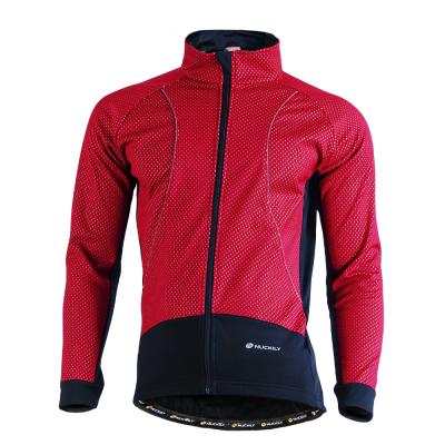 China NUCKILY Antibacterial Men's Winter Long Sleeve Cycling Clothing Mountain Bike Windproof Outdoor Sportswear NJ525 Warming Tank Top for sale