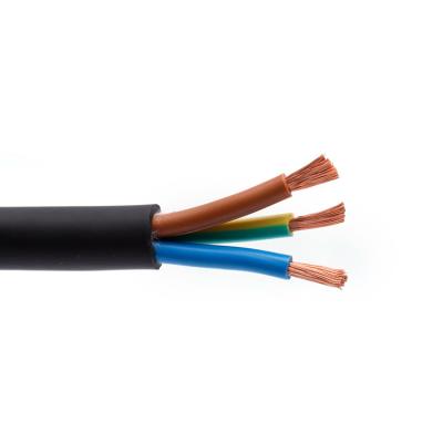 China Industrial Electric Power 3 Core Cable 3*1.5mm CCC Certificate OFC Copper Support OEM for sale