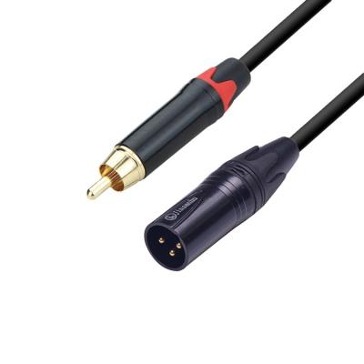 China High quality jinsanhu male female COMPUTER xlr to rca microphone MIC cable wholesale for sale