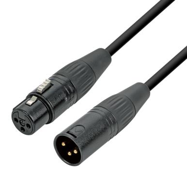 China High quality 3 pin microphone jinsanhu male to xlr female cable for audio microphone for sale