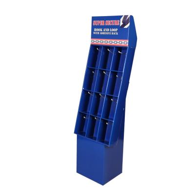 China Eco-friendly Custom Retail Folding Rack Cardboard Display Cardboard Display Rack for sale