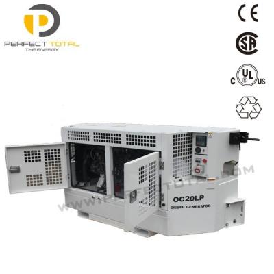 China commercial 3 phase 15 kw 105 liter generator set genset price for sale