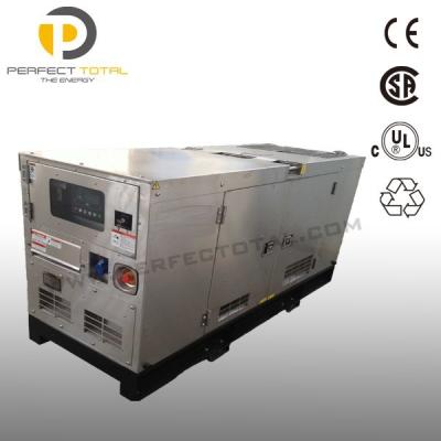 China Stainless Steel 15Kva Yanma 316 Silent Diesel Generator for sale