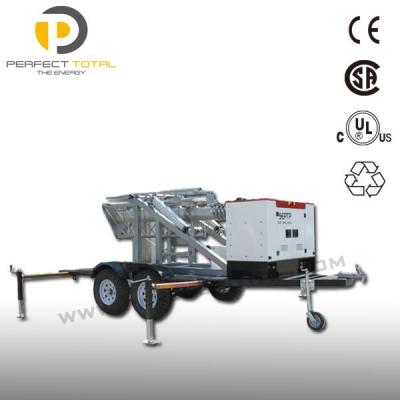 China Telecommunication Trailer Tower Type 5800 x 2100 x 2130 mm for sale