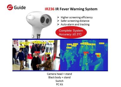 Cina Sistema di screening infrarosso di febbre della larga scala IR236 IR 0.3℃ in vendita