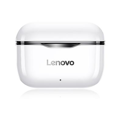 China Original In-Ear Lenovo LP1 TWS Wireless Earphone BT5.0 Noise Reduction Stereo Bass Touch Control Long Standby 300mAH 3 Color Dual for sale