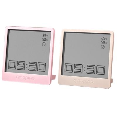 China Xiaomi Youpin QINGPING BT 5.0 Multifunctional Alarm Clock Timer Home Temperature Humidity Sensor Connect For MI Home APP for sale