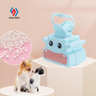 China Wholesale Pink Custom Logo Cat Poop Catcher Large Saiji Pet Dog Pooper Stocked Scooper for sale