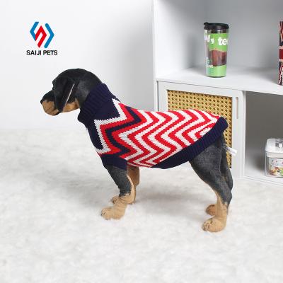 China Saiji Support OEM Private Label Organic Cotton USA Style Winter High End Big Dog Clothes for sale