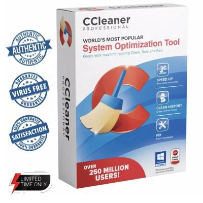 China 24/7 Pro 1 CCleaner Online Key PC Original Genuine Official Software Windows 10 1 Year License Key Computer Cleaning Optimization for sale