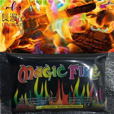 China 2022 Safe Amazon Factory Wholesale Colorful Color Changing Powder Camping Party Flame Changing Powder for sale