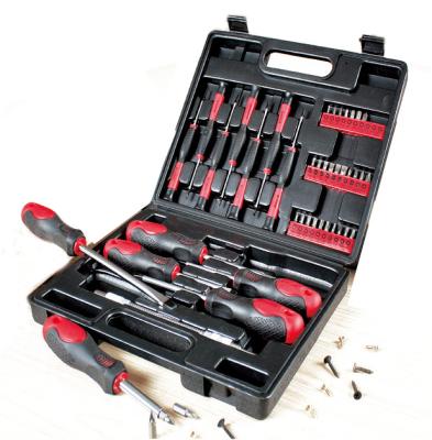 China Plastic Factory Direct Portable Custom 44 Piece Screwdriver Drill Bit Set Tools for sale