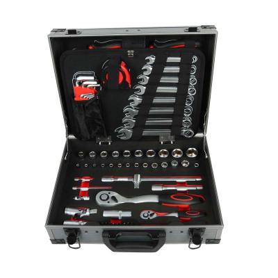 China High Quality Durable+Portable+Comfortable handle+Fine Package 88pcs Combo Wrench Socket Convert Repair Tools Stainless Steel Impact Wrench Set for sale