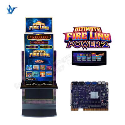 China Iron Cabinet New 43 Inch Touch Screen Monitor Gaming Cabinet With Ideck Fire Link Power 2 Slot Game for sale