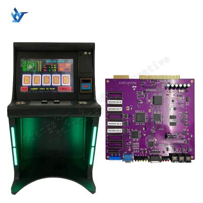 China Hot Selling Iron Cabinet 22/19 Inch Touch Screen Monitor Game Cabinet POG 595 Game Cabinet for sale