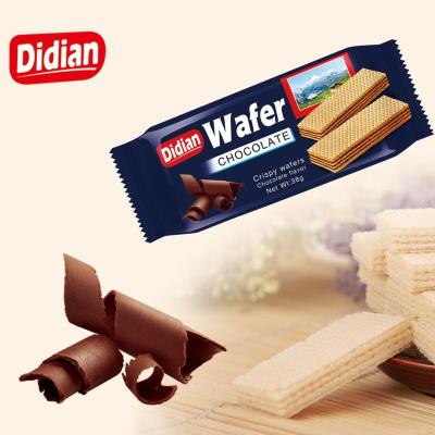 China Low Salt New Product Hot Wafer Biscuit OEM Chocolate Flavor Wafers for sale