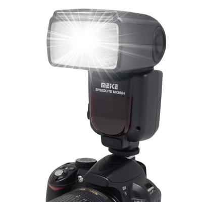 China MEIKE MK-950 II TTL Flash Lightweight Speedlite for Canon EOS 550D 600D 70D 7D 6D 60D 5D Mark III 500D 1100D Cameras 190*60*78mm for sale