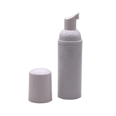 China White Plastic Foaming Bottles Pump for PET Facial Cleanser Mousse Foam Dispenser Bottle for sale