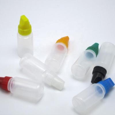 China Custom Labeled 12ml LDPE Squeeze Eye Dropper Bottles for Pharmaceutical at GMP Company for sale