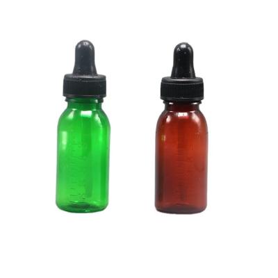 China Medical Reagent 60ml PET Plastic Essential Oil Bottle with Sterile Design and Custom Logo for sale