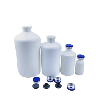 China Round Shape PE Plastic Veterinary Vaccine Bottle for Vaccine Storage and Distribution for sale