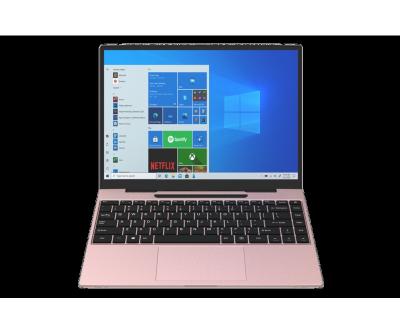 China Pink laptop computer J4125 15.6 Inch fingerprint unlock Laptop Portable Business Office PC Computer Students SSD Netbook for sale