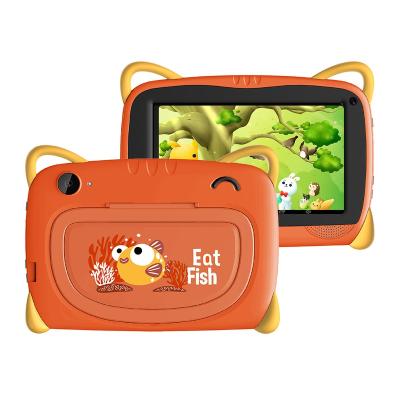 China 7 Inch Android 10.0 Quad Core Kids Tablets 2021 Android Tablet Best Gift for Learning Children Tablet Wifi RK3326 for sale