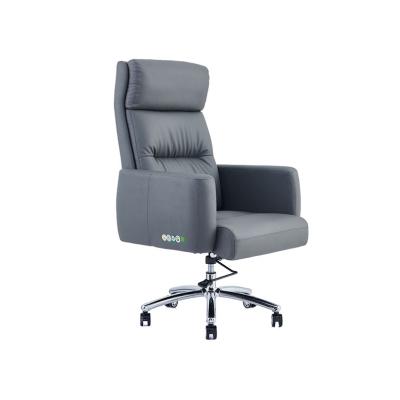 China Black Modern Office Furniture Extendable Medium Back Executive Comfort Seating Microfiber Leather Adjustable Office Chair for sale