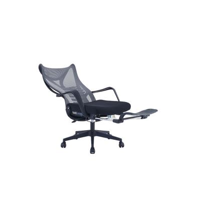 China Ergonomic Office Mesh Chair Office Furniture Rotatable Executive Swivel Armrest Chair with Footrest for sale