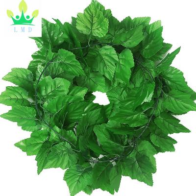 China Natural Touch Artificial Ivy, Outgeek 12 Strands 84ft Silk Garland Faux Ivy Leaves Hanging Vine Leaves for Wedding Party Garden Wall Decor for sale