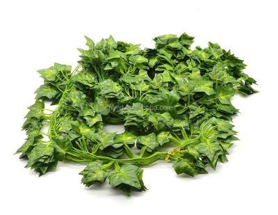 China Natural Touch Ivy Leaves 85Ft 12 Sprigs Artificial Leaves Hanging Vines Vine Leaves Garland Home Garden Poison Ivy Costume for sale