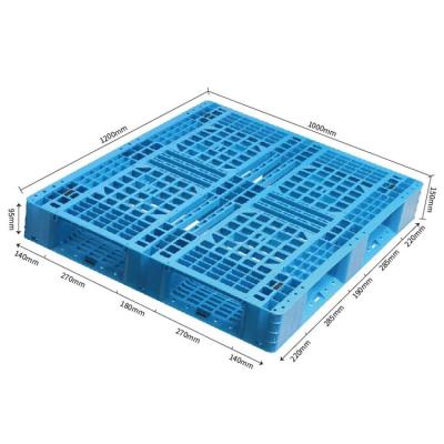 Chine Cheap Hdpe Moistureproof Logistics Pallet Industry 4 Way Plastic Pallet For Sales à vendre