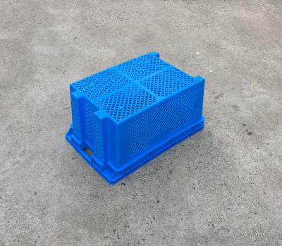 China Customized Logo Factory Price Strong Crates Trade Pallet Plastic Transport Crate for sale