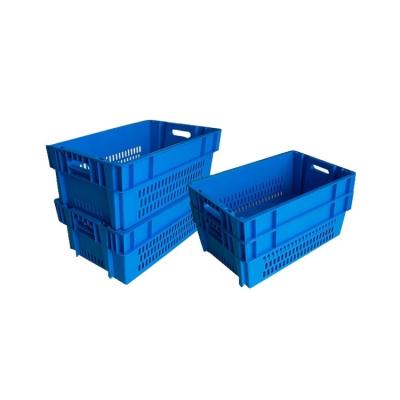 China Euro High Quality Stack Nest Plastik Crate Plastic Crates For Plates With Rack à venda